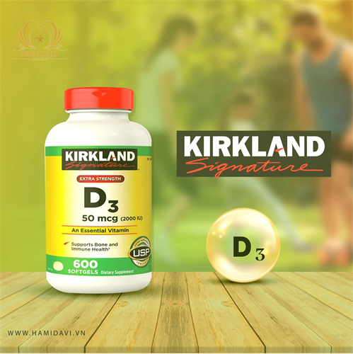 ВИТАМИН Д3 VITAMIN D3, KIRKLAND SIGNATURE, 600 ТАБЛЕТОК