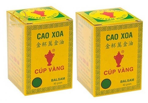 БАЛЬЗАМ CAO XOA CUP VANG ОТ ПРОСТУДЫ (40 ГРАММ)