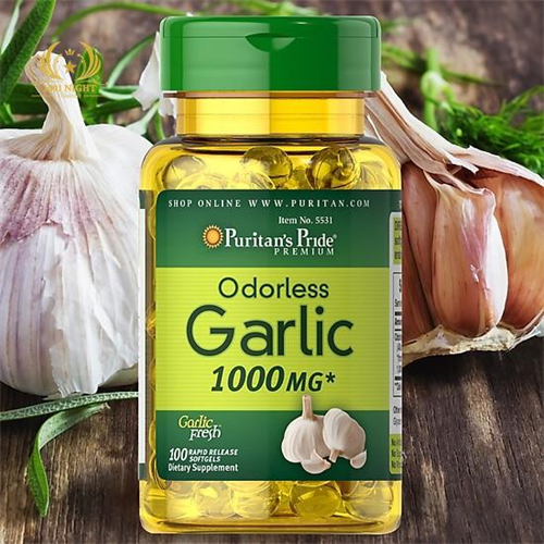 ЭКСТРАКТ ЧЕСНОКА С ВЫСОКИМ СОДЕРЖАНИЕМ PURITAN'S PRIDE ODORLESS GARLIC 1000 MG ДЛЯ ИММУНИТЕТА