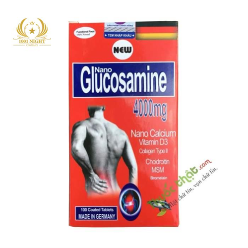 ГЛЮКОЗАМИН GLUCOSAMINE 4000 МГ (100 КАПСУЛ, ГЕРМАНИЯ)