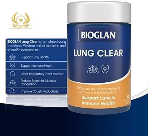 ПРЕПАРАТ LUNG CLEAR ДЛЯ ЛЕГКИХ, 60 КАПСУЛ