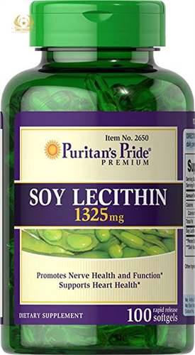 ЛЕЦИТИН PURITAN'S PRIDE SOY LECITHIN 1325 МГ (100 КАПСУЛ)