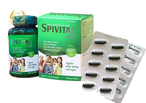 СПИРУЛИНА (SPIRULINA) SPIVITAL, 100 КАПС., ВЬЕТНАМ