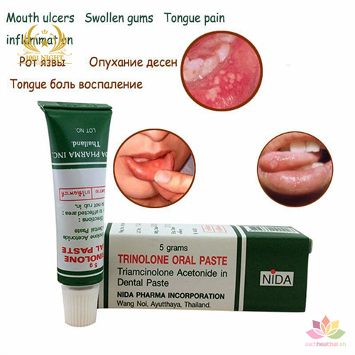 TRINOLONE ORAL PASTE ПАСТА (МАЗЬ) ОТ СТОМАТИТА 5 ГР