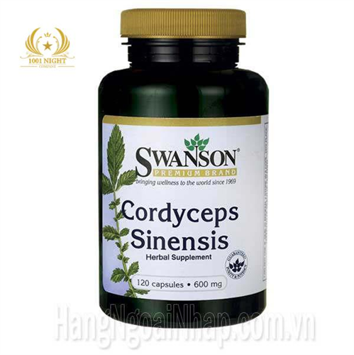 Cordyceps Swanson Cordyceps Sinensis 120 таблеток из США