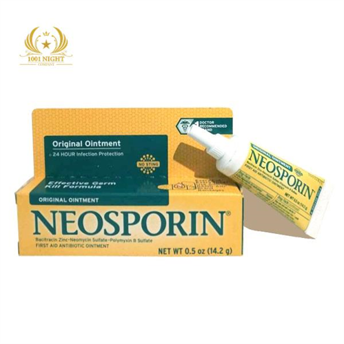 МАЗЬ С ТРОЙНЫМ АНТИБИОТИКОМ НЕОСПОРИН NEOSPORIN ORIGINAL TRIPLE ANTIBIOTIC OINTMENT 14,2 Г