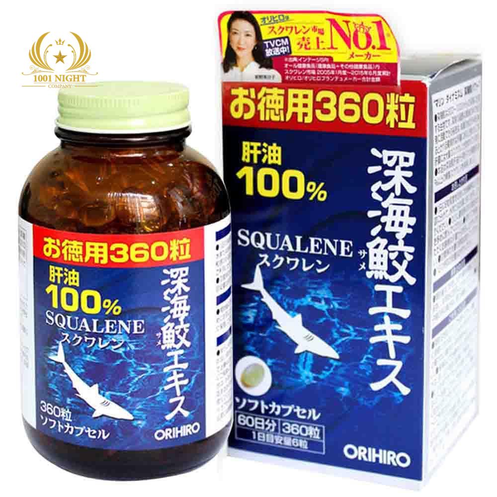 SQUALENE SHARK NHẬT BẢN - 360 VIÊN