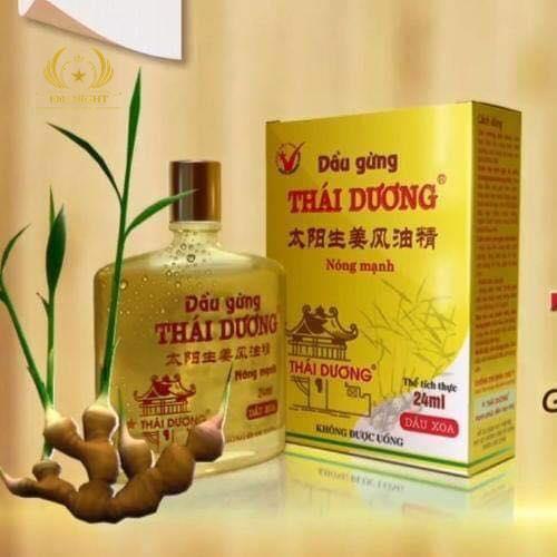 DẦU GỪNG DẦU GỪNG THÁI DƯƠNG - 24 ML