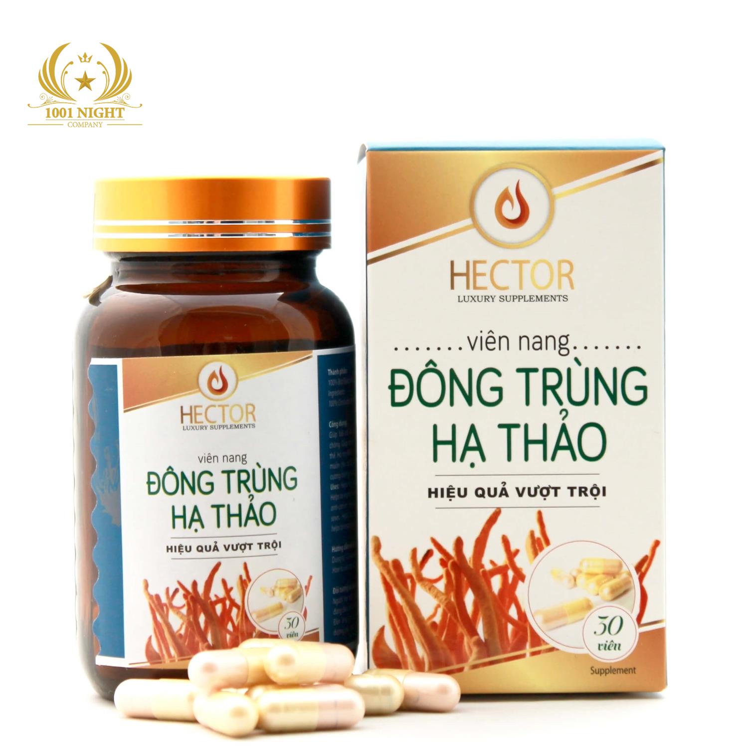 ĐÔNG TRUNG HÀ THẢO HECTOR - 30 CAPSULES.