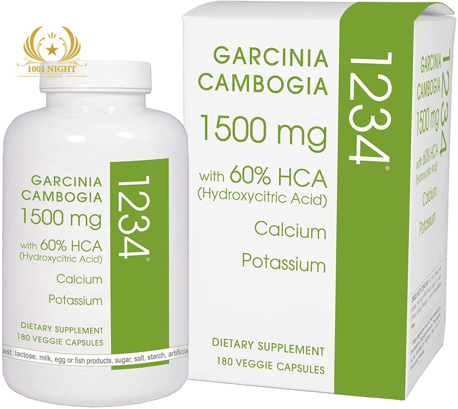 CREATIVE BIOSCIENCE - GARCINIA CAMBOGIA 1234 1500 MG- 60 ВЕГЕТАРИАНЕЦ ДЛЯ ПОХУДЕНИЯ