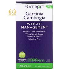 GARCINIA CAMBOGIA (ГАРЦИНИЯ) NATROL, ЭКСТРАКТ, 1000 МГ, СНИЖЕНИЕ АППЕТИТА 120 КАПCУЛ