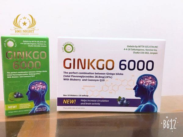 ГИНКГО БИЛОБА (GINKGO BILOBA) 6000МГ, 100 КАПСУЛ