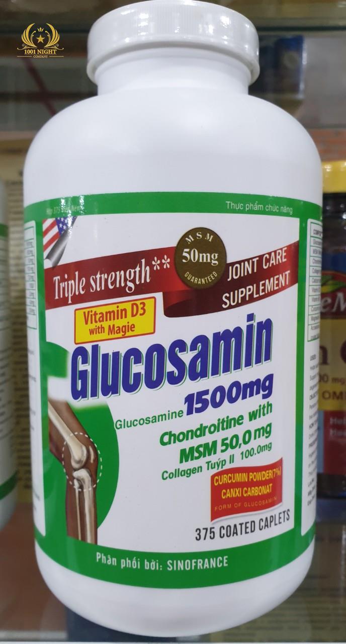 КОМПЛЕКСНЫЙ  ГЛЮКОЗАМИН ВЬЕТНАМСКИЙ GLUCOSAMINE 1500 