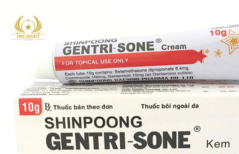 GENTRI SONE THUỐC TRỊ BỆNH VỀ DA 10GR