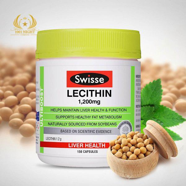 ЛЕЦИТИН - ULTIBOOST LECITHIN (SWISSE) 1200 МГ