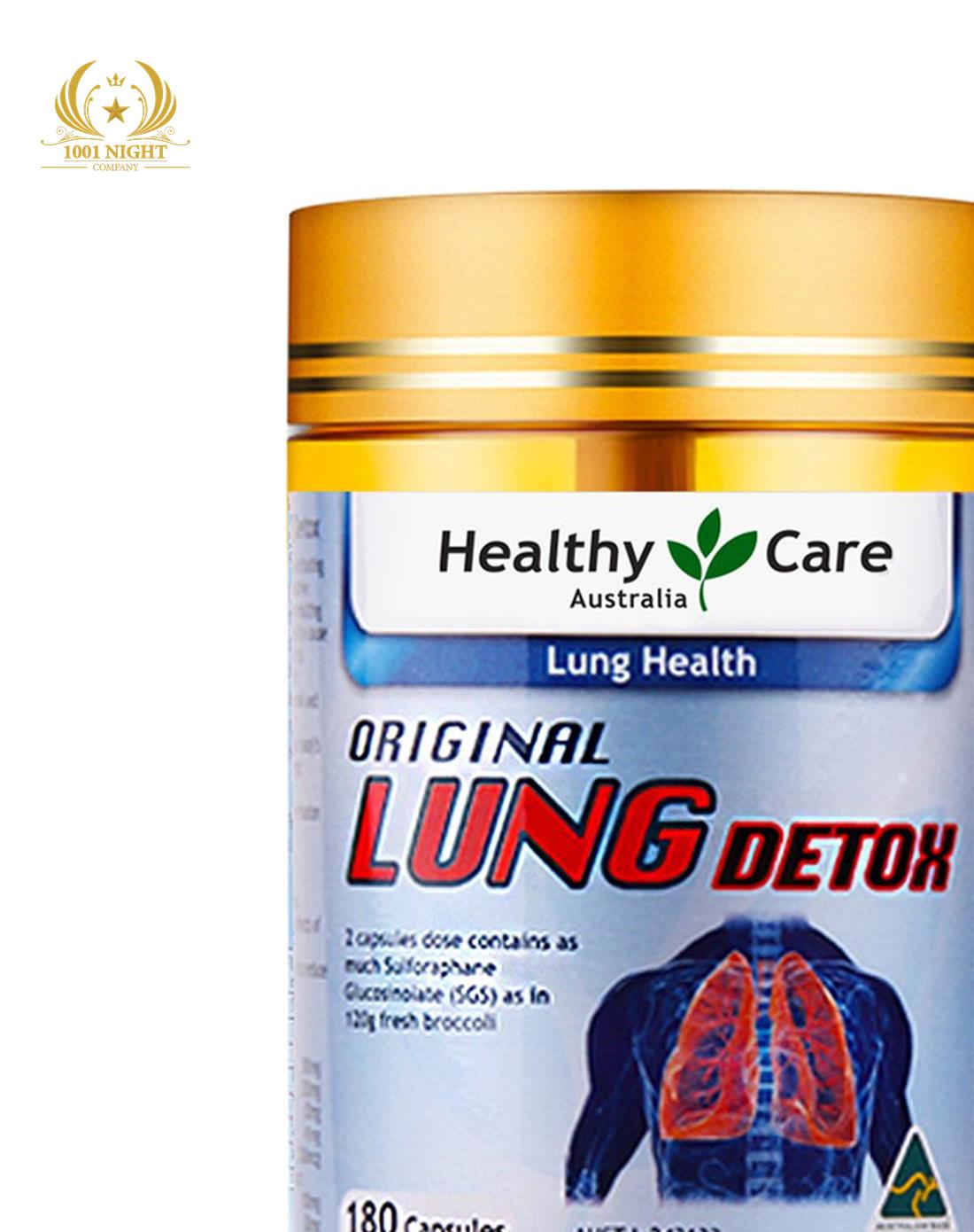 LUNG DETOX CAPSULES DÀNH CHO PHỔI