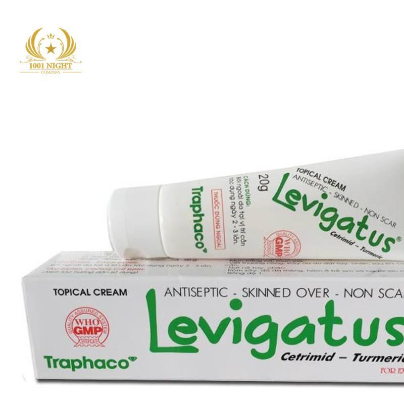 МАЗЬ ЛЕВИГАТУС - TOPICAL CREAM (LEVIGATUS) – 20 ГР. ВЬЕТНАМ.