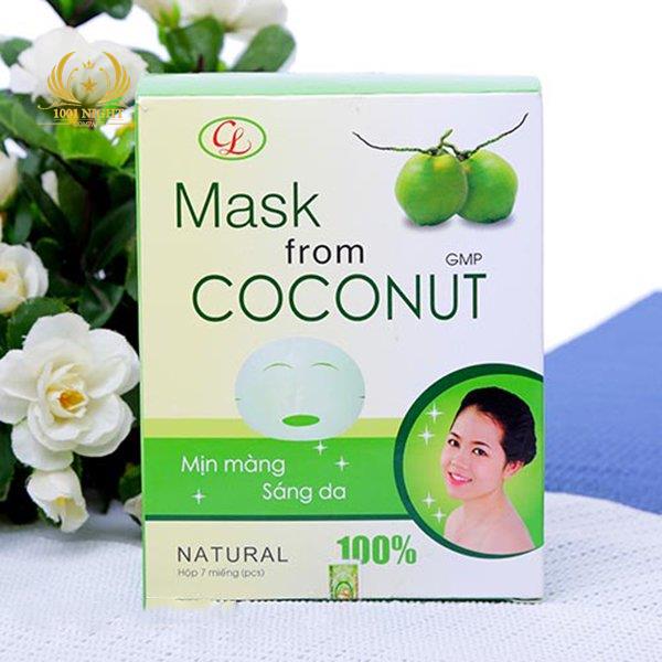 КОКОСОВАЯ МАСКА ДЛЯ ЛИЦА ВЬЕТНАМСКАЯ (MASK FROM COCONUT)