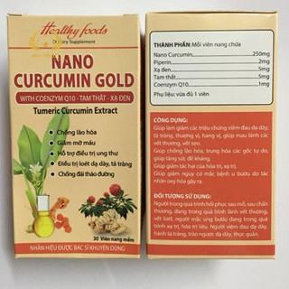 NANOCURCUMIN ĐIỀU TRỊ UNG THƯ, VẾT LƯỠNG VÀ LÀ BỔ SUNG TINH NGHỆ NANO GOLD (VIỆT NAM)