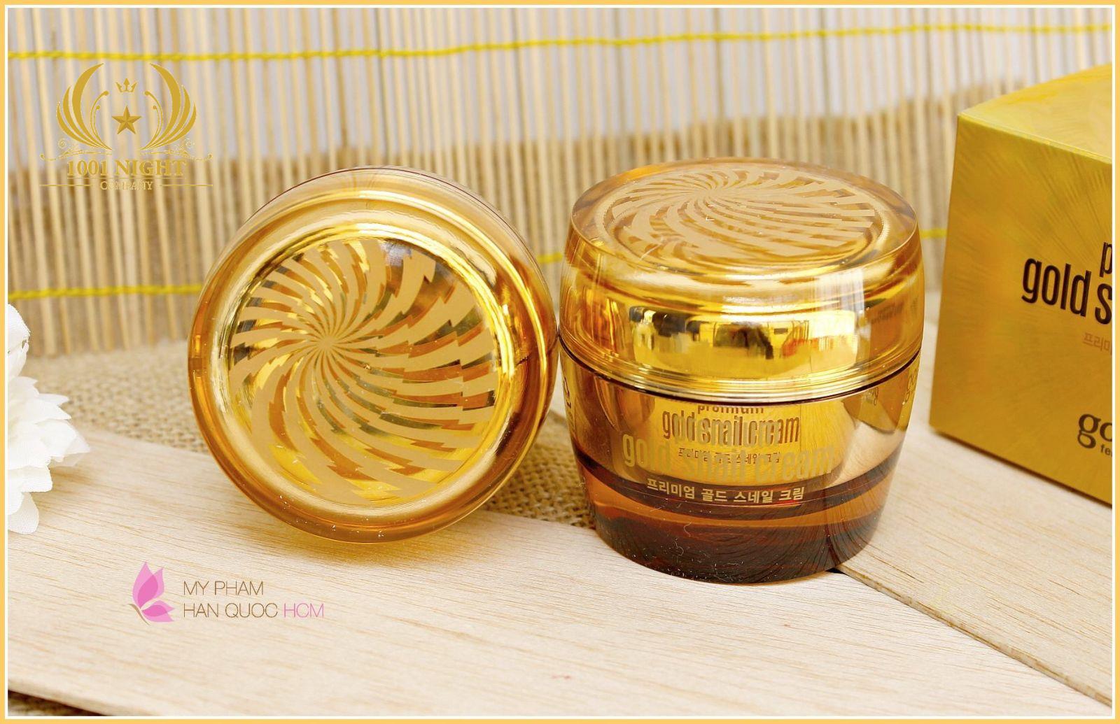 АНТИВОЗРАСТНОЙ КРЕМ С ФИЛЬТРАТОМ МУЦИНА УЛИТКИ И ЗОЛОТОМ GOODAL PREMIUM GOLD SNAIL CREAM 50 ML.