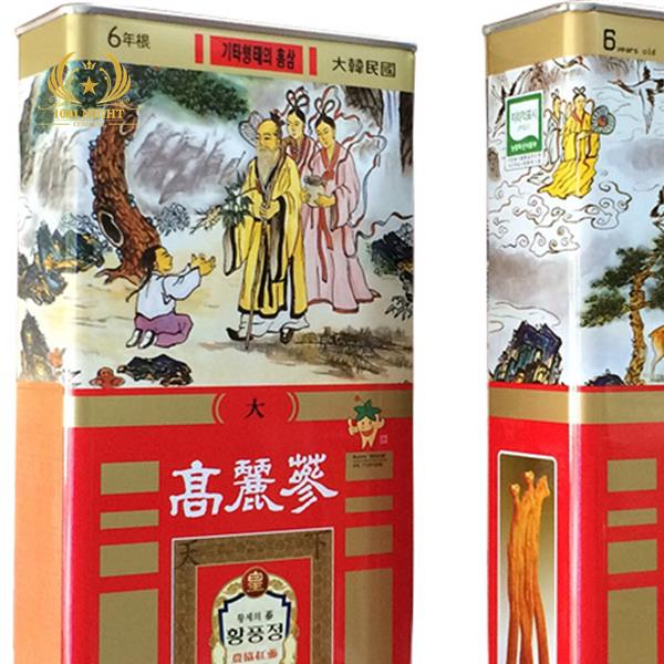 КОРЕНЬ КРАСНОГО 6-ЛЕТНЕГО ЖЕНЬШЕНЯ (KOREAN RED GINSENG PUNGGI), ОБЪЕМ: 300 ГРАММОВ