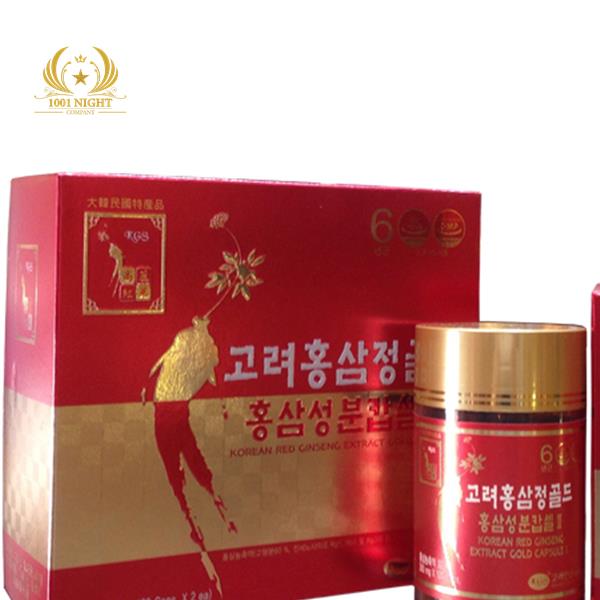 ЭКСТРАКТ ЖЕНЬШЕНЯ KGS KOREA, 120 КАПСУЛ