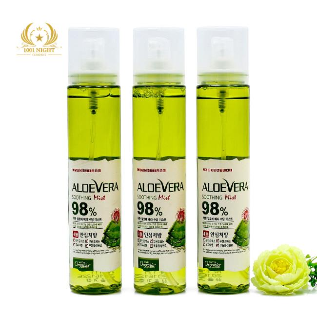 ALOE VERA BODY TONING SPRAY Dưỡng ẩm sâu cho làn da cơ thể chỉ bằng một động tác!